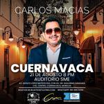 Carlos Macías en Cuernavaca