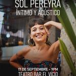 Sol Pereyra concierto íntimo y acústico