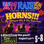 Get ready for a blast from the past!   AM Radio with HORNS  at Tom N Jerry's!
