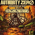 AUTHORITY ZERO w/ THE RAGING NATHANS, SLEEPY DRUMS, GET WRECKED