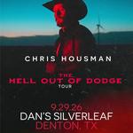 Chris Housman | The Hell Out Of Dodge Tour