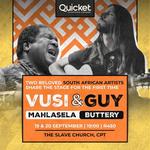 Vusi Mahlasela & Guy Buttery