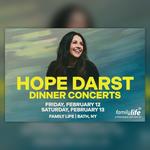 Family Life Radio presents Hope Darst Dinner Concerts