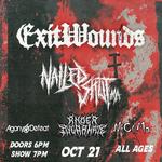 ExitWounds x Nailed Shut MA @ Wildwood Iowa City