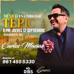 Carlos Macías en Tepic