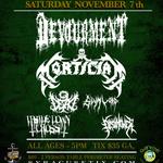 Devourment & Mortician - Salt City Death Fest 3