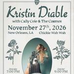 Kristin Diable with Cally Cole & The Cosmos