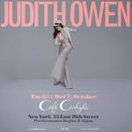 Judith Owen at Café Carlyle