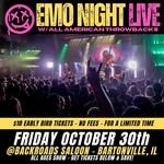Emo Night LIVE w/ All American Throwbacks @ Backroads Saloon | Bartonville, IL