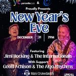 WOW's NYE show with Jimi Hocking & Geoff Achison at Yarraville Club