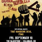 THD opening for Gogol Bordello