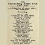 Whispering Beard Folk Festival 2026