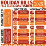 Holiday Hills Fall Bluegrass Festival