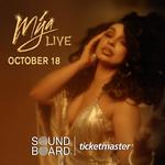 MYA LIVE at Sound Board at MotorCity Casino Hotel October 18, 2026