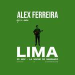Alex Ferreira en La Noche De Barranco