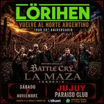 LÖRIHEN vuelve a JUJUY!!! Sábado 7 Noviembre