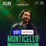 Felipe Avello en Gran Arena Monticello