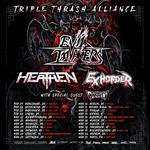 Triple Thrash Alliance Tour w/ Evil Invaders, Heathen, and Exhorder