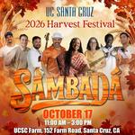 SambaDá at the UCSC Harvest Festival 🍎🌻🥁