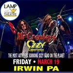 The Lamp Theatre presents Mr Crowley's Ozzy Experience