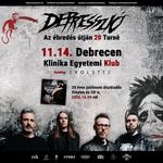 Depresszió - Debrecen / Klinika Egyetemi Klub (Az ébredés útján 20 Turné)