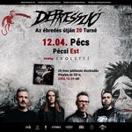 Depresszió - Pécs / Pécsi Est (Az ébredés útján 20 Turné)