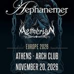 AEPHANEMER + AETHERIAN LIVE IN ATHENS