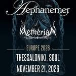 AEPHANEMER + AETHERIAN LIVE IN THESSALONIKI