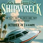 Alien Shipwreck w Hot Lava & Safety Orange