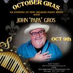 An Evening of New Orleans Piano with John "Papa" Gros 