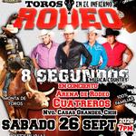 Toros en el Infierno y 8 SEGUNDOS en Concierto