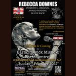 Rebecca Downes - Matineee/Afternoon Gig at  Barnoldswick Music & Arts Centre