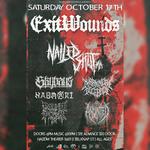 ExitWounds x Nailed Shut MA @ Haltom Theater