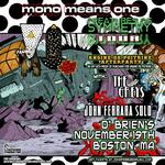 Angine de Potrine ROAD RUNNER AfterParty John Ferrara Solo + Mono Means One w/ The Greys