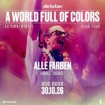 Alle Farben Club Tour 2026 