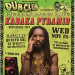 Kabaka Pyramid Live at Dub Club LA