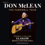 Don McLean's UK & Ireland Farewell Tour