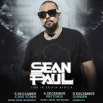 SEAN PAUL LIVE: GRAND ARENA, CAPE TOWN