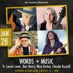 Words + Music at Hopmonk