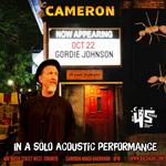 GORDIE JOHNSON SOLO ACOUSTIC PERFORMANCE- TORONTO