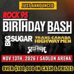 ROCK 95 BIRTHDAY BASH with BIG SUGAR, TRANS-CANADA HIGHWAYMEN & THE WILD HIGH