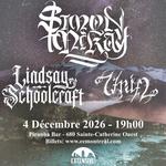 Simon McKay's solo debut, with Lindsay Schoolcraft and Uriel