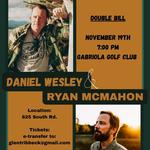 Daniel Wesley & Ryan McMahon Double Bill