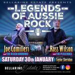 Legends of Aussie Rock Joe Camilleri & The Black Sorrows and Ross Wilson & The Peaceniks 