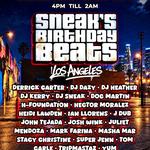 Sneak's Birthday Beats  2026