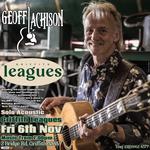 Geoff Achison Riverina Tour at Griffith Leagues
