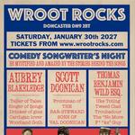 Comedy Songwriter's Night w/ Scott Doonican, Aubrey Blakeledge & Thomas Benjamin Wild Esq.