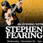 An Evening with Stephen Fearing
