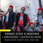Mononc' Serge & Anonymus + Concessions + Suicides.De.Lapin à Namur