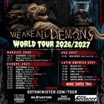 Gothminister: We are all demons tour 2027